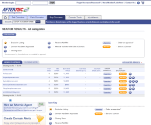 curtisevans.com: Afternic Domain Names For Sale  - All categories
Buy and sell domain names on Afternic, a domain exchange reseller and auction marketplace. Afternic has over 3 million domain name auctions. All categories.