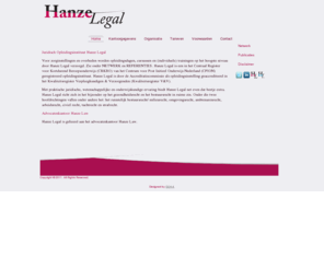 hanzelegal.nl: HanzeLegal
Hanzelegal is een opleidingsinstituut