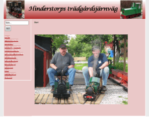htj1.com: htj1.com
Välkommen till Hinderstorps trädgårdsjärnväg! Banan trafikeras av ett antal ånglok, ett diesellok och ett antal andra fordon, givetvis framförda av Livsteamentusiaster.