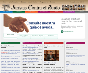 juristas-ruidos.org: Juristas-ruidos.org Asociación de Juristas
Información completa sobre ruido y contaminación acústica: legislación, jurisprudencia, noticias, abogados, asociaciones