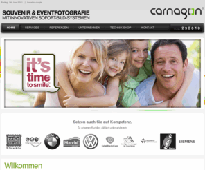 pixyou.com: Carnagon - SOUVENIR & EVENTFOTOGRAFIE
Eventfotografie und Souvenirfotografie mit innovativen SofortBild-Systemen. Das Original!