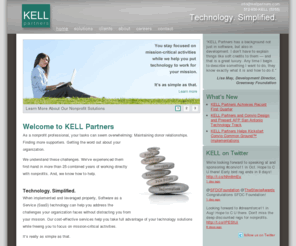 kellpartners.com: Welcome to KELL Partners
KELL Partners is a Software as a Service consulting firm for nonprofits. We focus on ensuring your organization receives the maximum value from your technology investments.
