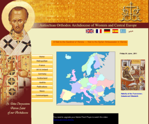 antiocheurope.com: Antiochian Archdiocese of Europe
Antiochian Orthodox Archdiocese of Western and Central Europe