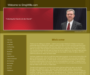gregwillis.com: Welcome
Welcome