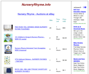 nurseryrhyme.info: Nursery Rhyme
Shop for nursery rhyme products online.