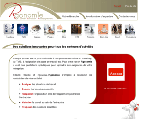 rgonomie.com: Accueil
