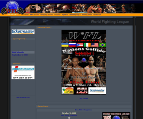 wfl.tv: WFL - World Fighting League .:: The Official Site of WFL ::.
The Official Site of The World Fighting League