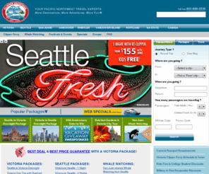 clippervacations.com: Clipper Vacations Travel Deals: Victoria Clipper Ferry, Hotels, Vacation Packages
Clipper Vacations, your favorite travel company with deals on vacations, hotels, packages in Seattle, Victoria, Whistler, Vancouver, Pacific Northwest. The Fastest Ferry to Victoria, BC