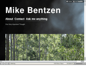 mikebentzen.com: Mike Bentzen | r00t@localhost#: cat /dev/urandom > /dev/dsp0
r00t@localhost#: cat /dev/urandom > /dev/dsp0