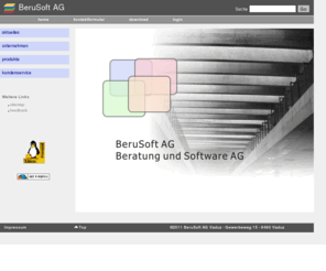 berusoft.com: BeruSoft AG Vaduz: home
BeruSoft - Beratung und Software AG Vaduz Liechtenstein. Planmanagement by BeruSoft. Entwicklung und Dienstbereitstellung der web©office Internetplattform. Vertrieb, Support und Distribution von CAD und Statik Software.