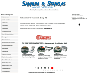 sansta.no: Sannum & Stang AS /  /  / sansta.no
Sansta.no
