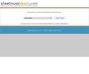 sheetmusicdirect.com: Sheetmusicdirect.com
/initialisecountry.aspx
