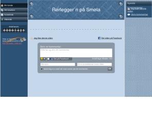 rorleggern-smola.org: Min forside - www.rorleggern-smola.org
Min forside - www.rorleggern-smola.org