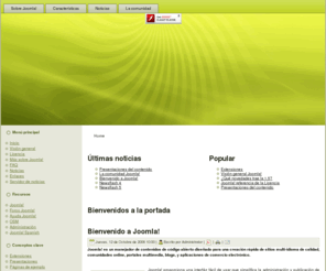vigiaseguridad.com: Bienvenidos a la portada
Joomla! - el motor de portales dinámicos y sistema de administración de contenidos