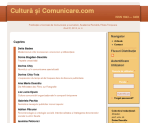 culturasicomunicare.com: Cultură şi Comunicare.com
