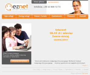 eznet.pl: strona główna - eznet - szybki internet
strona główna