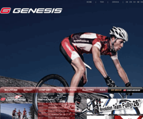 genesisbikes.cz: GENESIS Bikes ::  Hardtails, Damen-Mountainbikes, Full Suspension Bikes, Freeridebikes, BMX, Rennräder, Crossbikes, Comfortbikes, Elektrobikes, Kinderbikes, Fahrrad ::
GENESIS Bikes - Top-Technik zum fairen Preis! Exklusiv bei INTERSPORT.