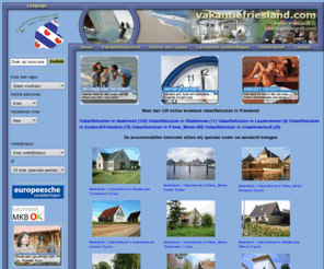 holidayfriesland.com: Meer dan 125 online boekbare vakantiehuizen in Friesland!
Meer dan 125 online boekbare vakantiehuizen in Friesland! De accommodaties hieronder willen wij speciaal onder uw aandacht brengen