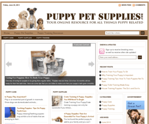 puppypetsupplies.com: Puppy Pet Supplies
Your Online Source For All Things Puppy Related