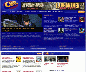 comicbookresources.com: Comic Book Resources - Daily Comic Book News, Previews, Reviews, Commentary and Message Boards
Comic Book Resources - Daily Comic Book News, Reviews, Previews, Commentary and Message Boards