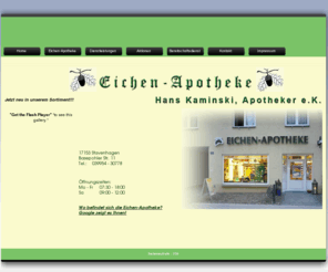 eichen-apo.info: Eichen-Apotheke Stavenhagen
Eichen-Apotheke Stavenhagen