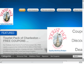 tourpack.com: Charleston, SC, FREE vacation coupons and Discount Shelia's Collectibles
Charleston SC Tourist Pack