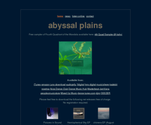 abyssalplains-music.info: abyssal plains - discography
The official web site for abyssal plains.