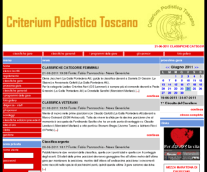 criteriumpodisticotoscano.it: Criterium Podistico Toscano
Sito ufficiale Criterium Podistico Toscano trofeo a teppe di podismo