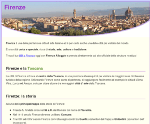 firenze.info: Firenze:Informazioni utili Firenze
Informazioni utili su Firenze: storia, monumenti, musei e strutture ricettive a Firenze.