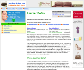 leathersofas.me: Leather Sofas
Leather Sofas at Leather Sofas.