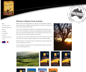 marianijerky.com: Welcome To Mariani Foods Australia - Mariani Beef Jerky Home
Welcome To Mariani Foods Australia Mariani Beef Jerky