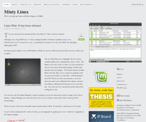 mintylinux.com: Minty Linux
Linux with the Elegance of Mint