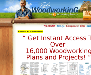 decoupage-secrets.com: Teds Woodworking® - 16,000 Woodworking Plans 