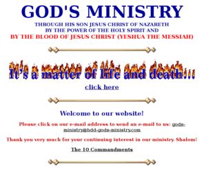 skytowerelectronics.com: God's Ministry
Power through the blood of Jesus Christ of Nazareth.