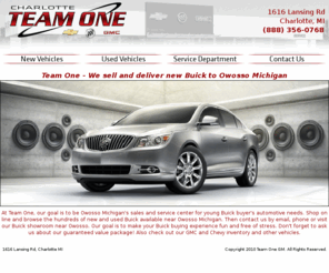 young-buick-buyers.com: Team One - Owosso Buick, Owosso Michigan
Team One - We deliver new and used Buick to Owosso Michigan!