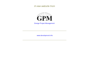 development.info: development.info - A new site project by GPM
GPM provide network and internet solutions as well as domain names and web design for our business and corporate customers.