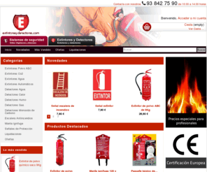 extintoresydetectores.com: Extintores y detectores
Esta tienda funciona con Prestashop Cartium