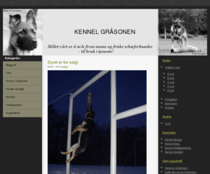 graasonen.com: KENNEL GRÅSONEN
Bare nok en WordPress-blogg