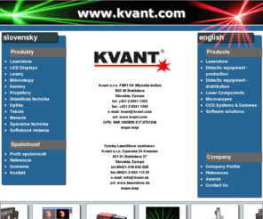 kvant.sk: KVANT s.r.o.
