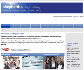 shepherd-pr.co.uk: One of Staffordshire's Leading PR Companies - Shepherd PR
Staffordshire PR Company - Shepherd PR