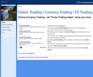 forex-trading-ideas.com: Online Trading | Currency Trading | FX Trading
Online Trading | Currency Trading | FX Trading | Forex Trading Ideas