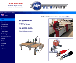 heuter-online.de: CNC Cutter u. Zuschneidemaschinen | Inh. Michael Heuter | D- 32105 Bad Salzuflen
Zuschneide- und Legemaschinen für Textilien, Planen, Folien uvm. - Ihr kompetenter Ansprechpartner in Sachen Verkauf, Beratung, Kundendienst und Ersatzteilservice.