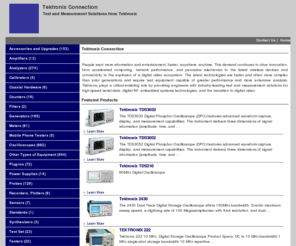 tektronixconnection.com: Test Equipment - New, Refurbished, Pre-Owned, Used, Secondhand - Buy, Rent, Trade-In, or Lease
Test Equipment Connection is your single source testing and measurement solution offering thousands of new and refurbished test equipment products.