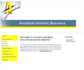 archboldboosters.org: Home
Joomla! - the dynamic portal engine and content management system