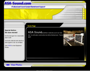 asa-sound.com: ASA Sound, Inc.
ASA Sound Co. Servicing the Concert and Event Industries.