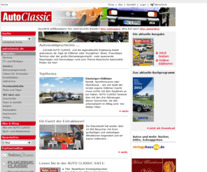 Autoclassic De Autoclassic De Das Webportal Des Magazins Auto