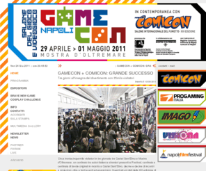 gamecon.it: Home page | GAMECON | Salone del gioco e videogioco Napoli
GAMECON | Salone del gioco e videogioco Napoli - Videogame festival