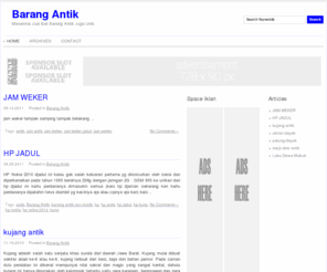 barang-antik.com: Barang Antik
Menerima Jual Beli Barang Antik Juga Unik