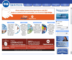 cajadeahorros.com.pa: Caja de Ahorros - El Banco de la Familia Paname
