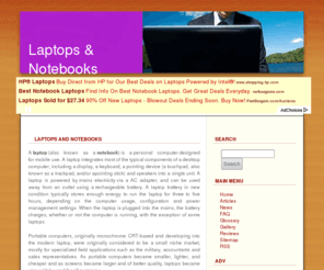 laptop-n-notebook.com: Laptops and Notebooks
Laptops and Notebooks